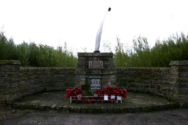 RAF Goxhill - main memorial photograph