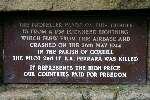 RAF Goxhill - memorial - Propeller inscription