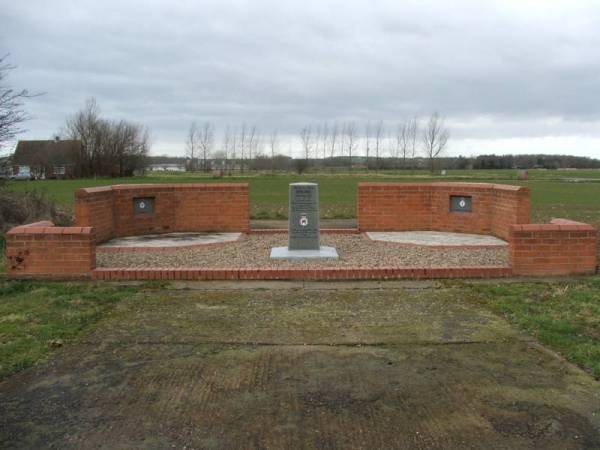 207 Sqn memorial on the RAF Spilsby site