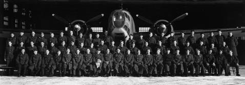 Photograph of 1 Sqn, 31 OTU shortly after May 1943 click for enlargement