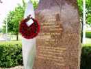 The Ambares memorial to the crew of 49 Sqn Hampden L4129