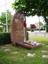 The Ambares memorial to the crew of 49 Sqn Hampden L4129