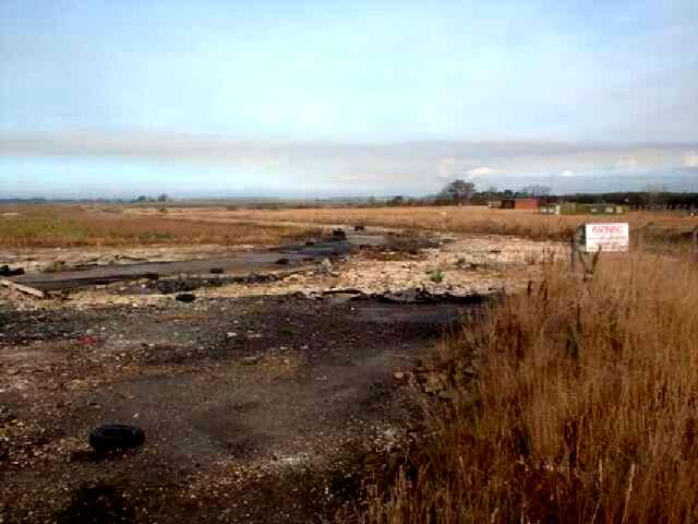 Partial runway / taxiway view at RAF Binbrook.