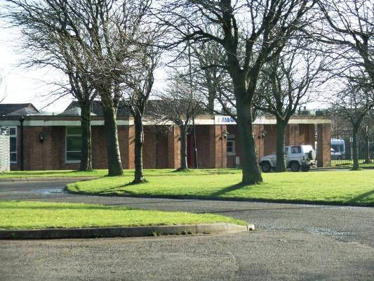 Main Guard Room at RAF Binbrook, photographed in Feb 2005.