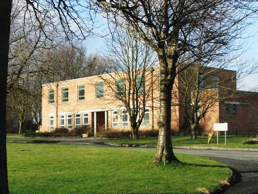 Medical and Dental centre at RAF Binbrook, photographed in Feb 2005.