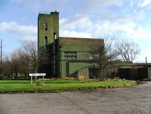 Station Bolier House at RAF Binbrook, photographed in Feb 2005.