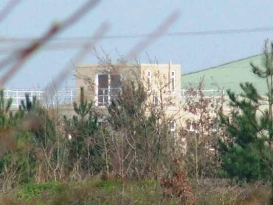 RAF Bottesford control tower, now in use as company offices.