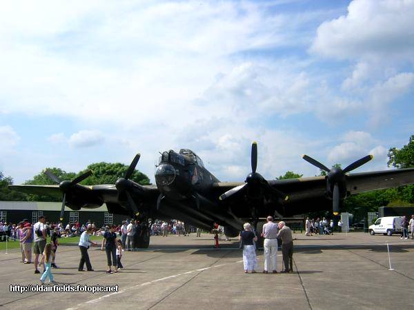 Lancaster NX611 "Just Jane" prior to a second taxi run