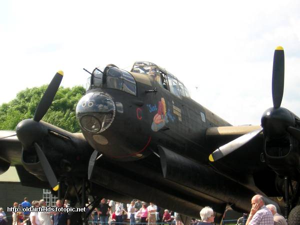 Close-up of Lancaster NX611 "Just Jane"