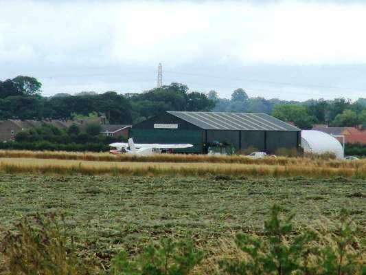 RAF Hibaldstow - modern day occupants photographed in Jul 2005.
