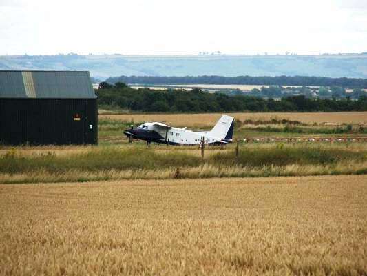 RAF Hibaldstow - resident aircraft photographed in Jul 2005.