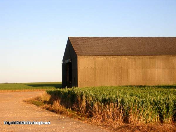 One of the surviving airfield buildings at RAF Kelstern