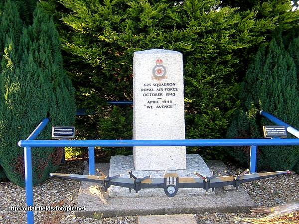 One of the surviving airfield buildings at RAF Kelstern