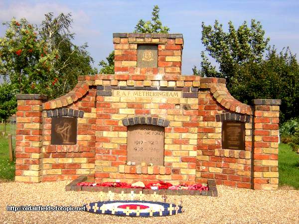 106 Sqn memorial at RAF Metheringham