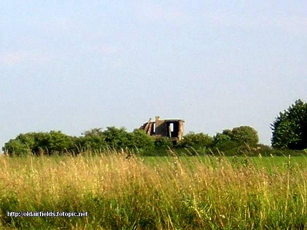 Remains of the old RAF Metheringham control tower