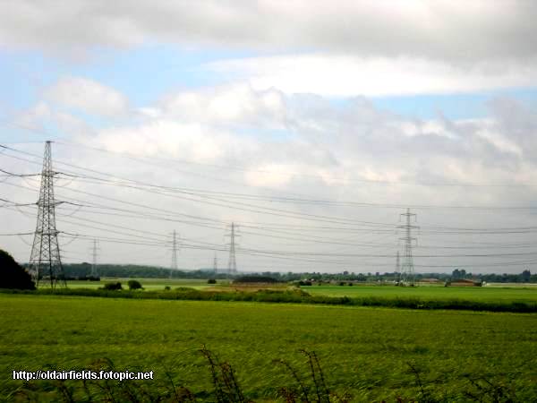 The course of the NE / SW runway can just be made out, looking NE