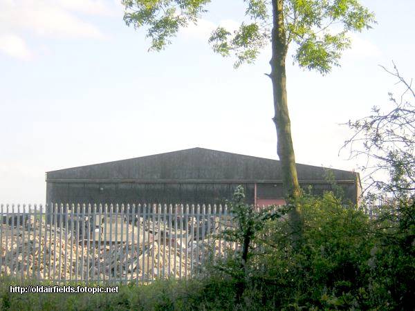 RAF North Witham hangar building