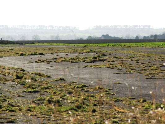 The runway at RAF Grimsby/Waltham in Feb 2005.