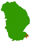 location of RAF Sutton Bridgein relation to Lincolnshire - click here for full-size map showing all station locations